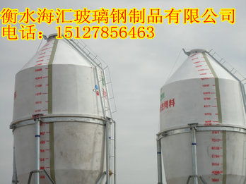 玻璃鋼飼料塔 高效養殖的自動上料解決方案